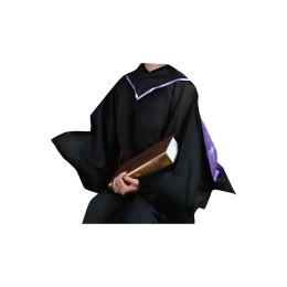 製造香港能仁專上學院畢業袍  紫色幼邊披肩   能仁大學學士畢業袍  中文榮譽文學士 畢業袍  DA576 製造香港能仁專上學院畢業袍  紫色幼邊披肩   能仁大學學士畢業袍  中文榮譽文學士 畢業袍  DA576